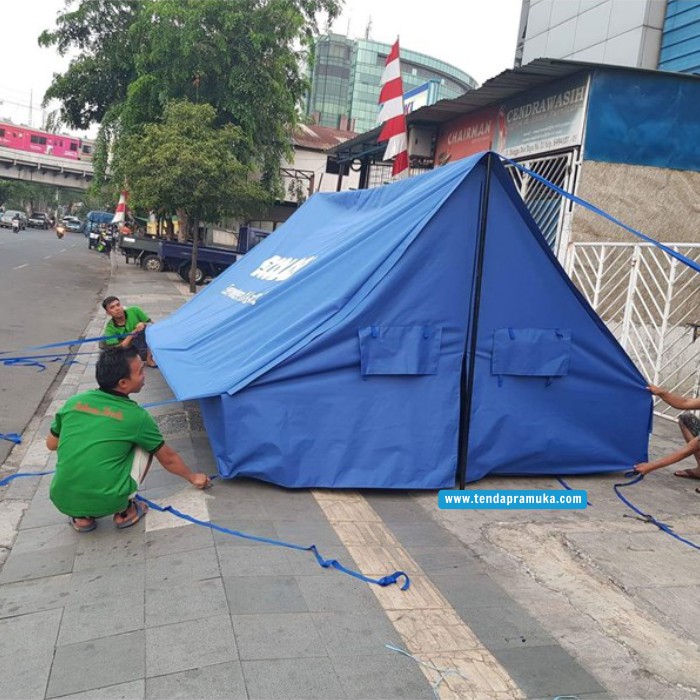 Detail Tenda Pramuka Dari Terpal Nomer 46