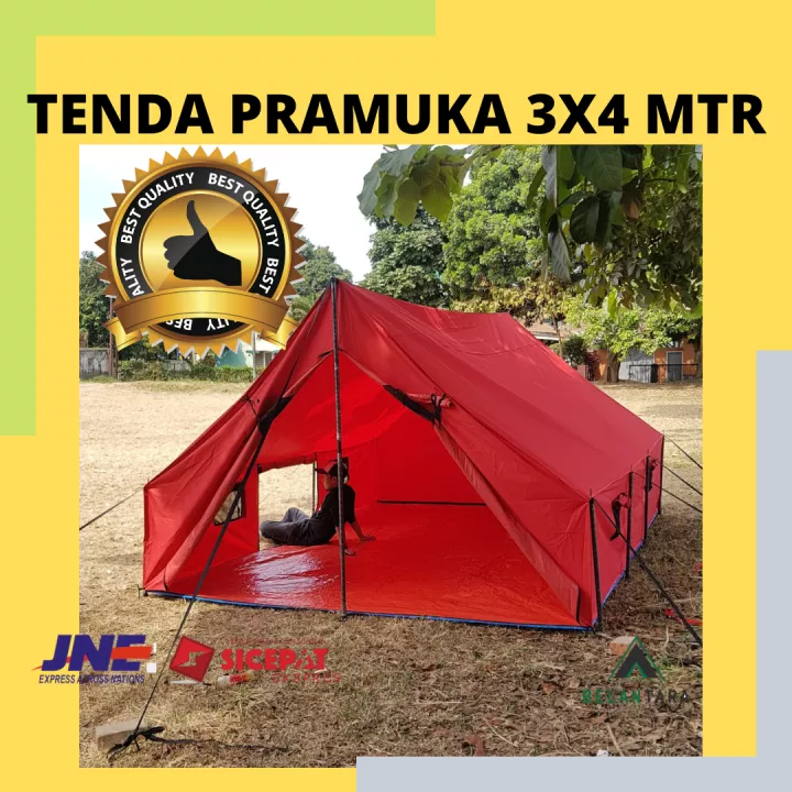 Detail Tenda Pramuka Dari Terpal Nomer 52