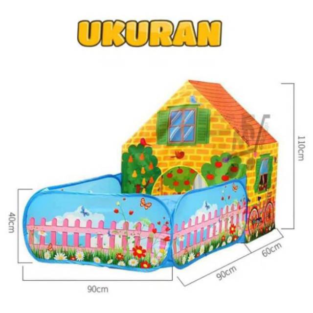 Detail Tenda Rumah Rumahan Anak Nomer 3