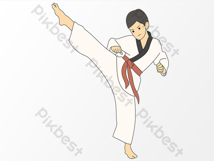 Detail Tendangan Taekwondo Terbang Nomer 21