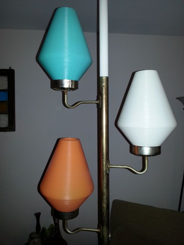 Detail Tension Pole Lamp Shades Nomer 19