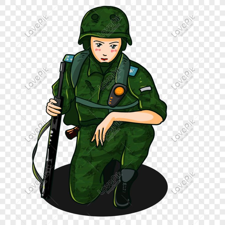 Detail Tentara Cartoon Nomer 2