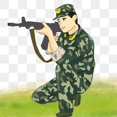 Detail Tentara Cartoon Nomer 3