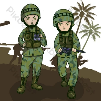 Detail Tentara Cartoon Nomer 23