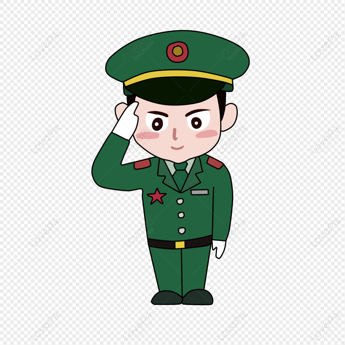Detail Tentara Cartoon Nomer 4