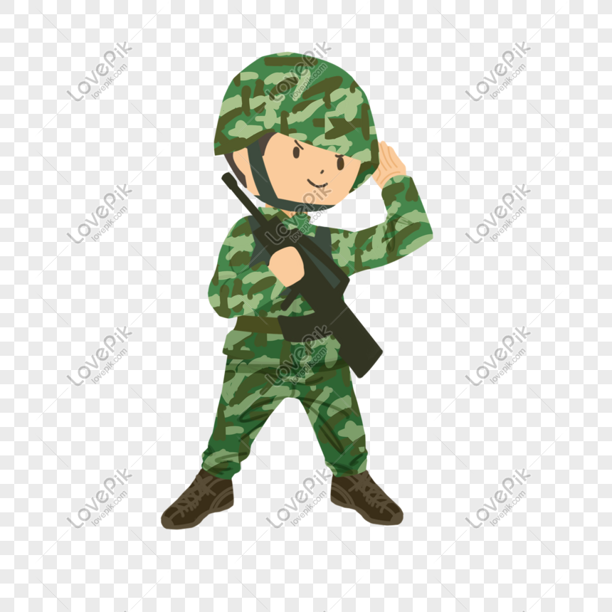 Detail Tentara Cartoon Nomer 5