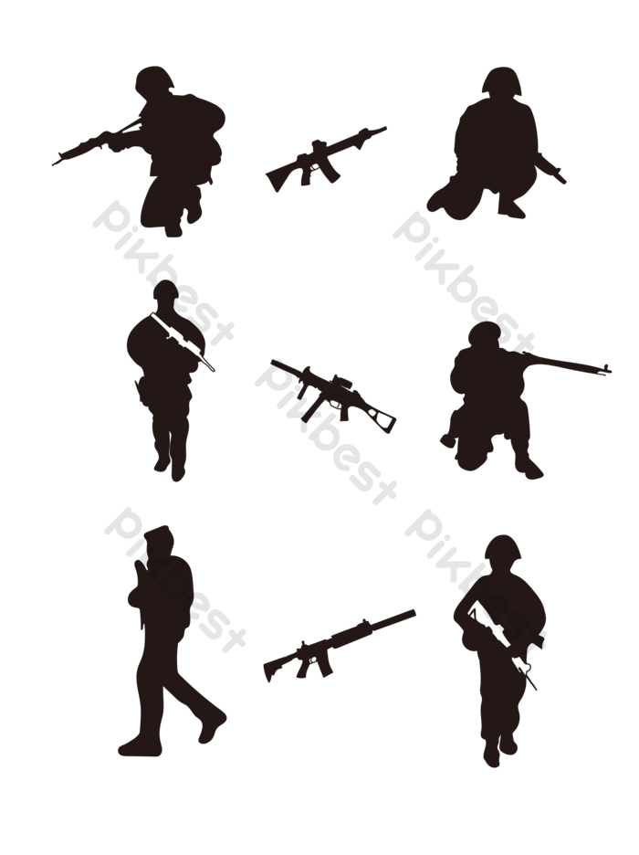 Detail Tentara Vector Png Nomer 32