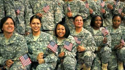 Detail Tentara Wanita Amerika Nomer 14