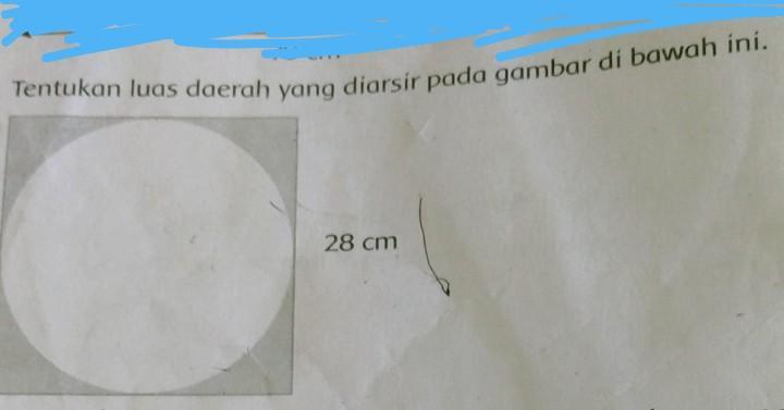 Detail Tentukan Luas Daerah Yang Diarsir Pada Gambar Berikut Nomer 27