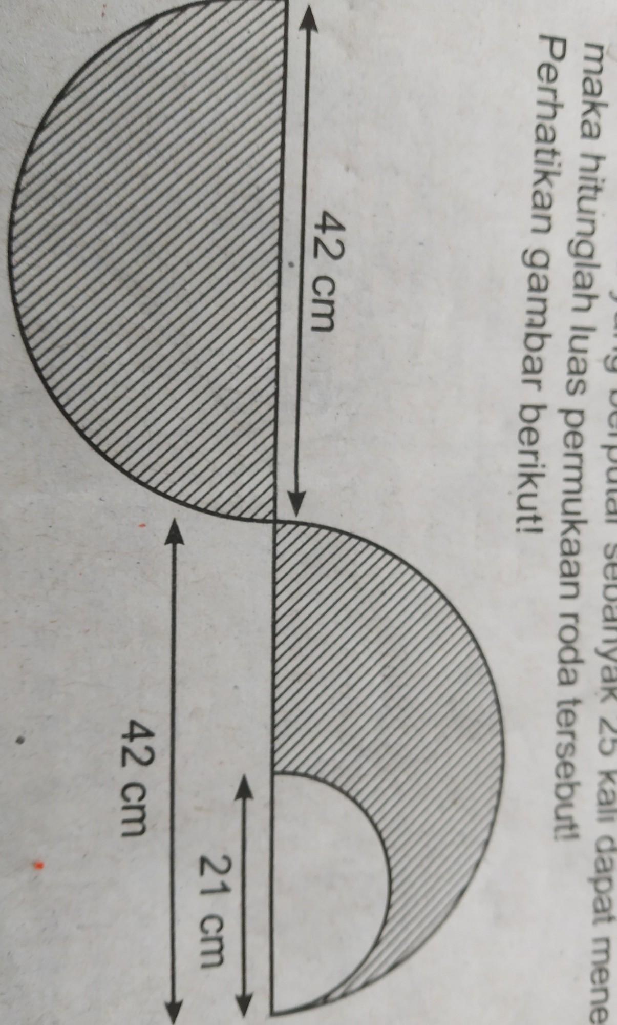 Detail Tentukan Luas Dan Keliling Gambar Yang Diarsir Nomer 7