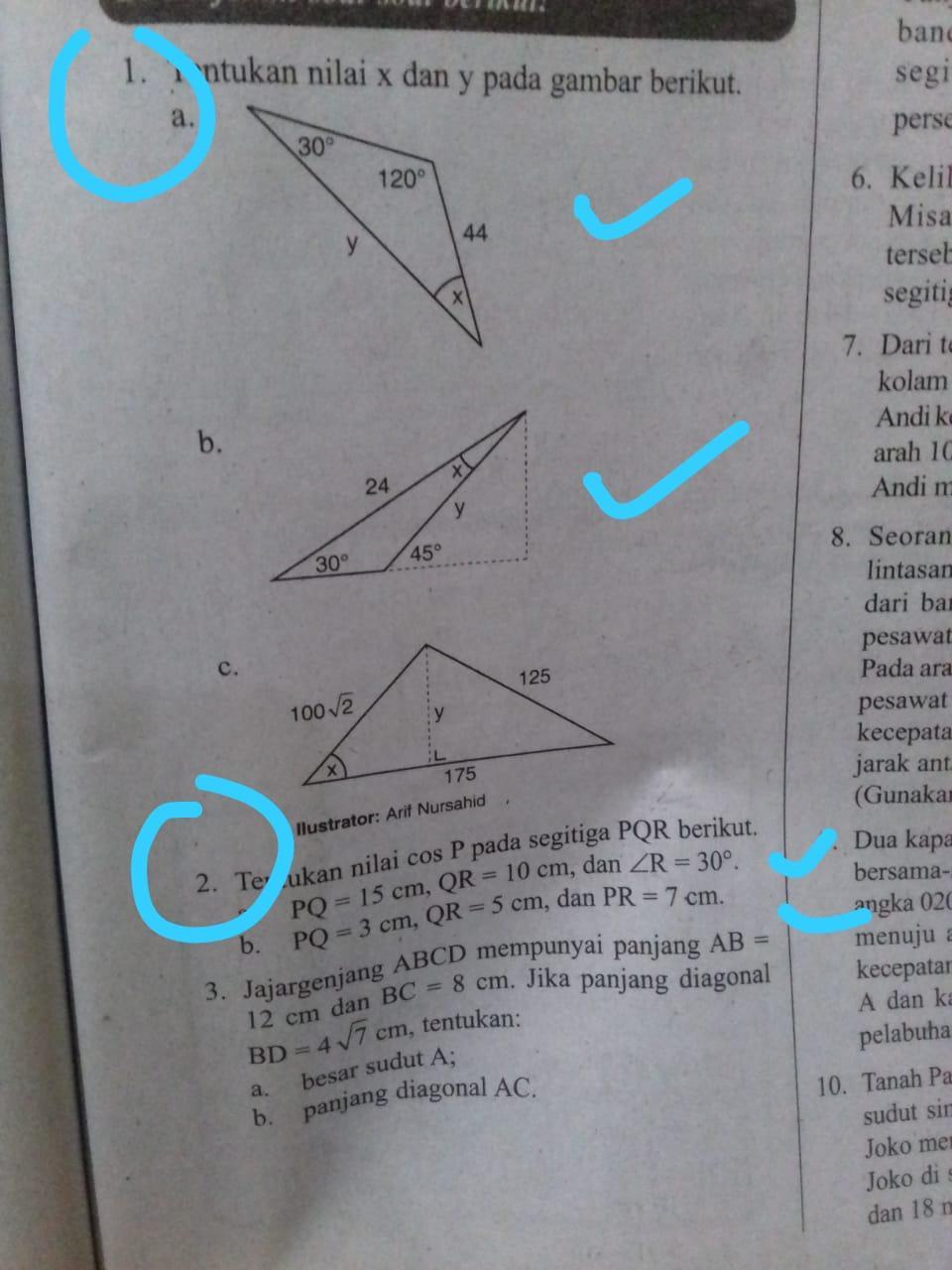 Detail Tentukan Nilai A Pada Gambar Berikut Nomer 29