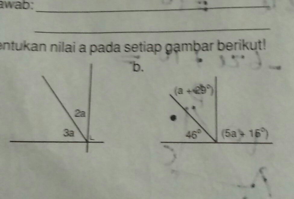 Detail Tentukan Nilai A Pada Gambar Berikut Nomer 5