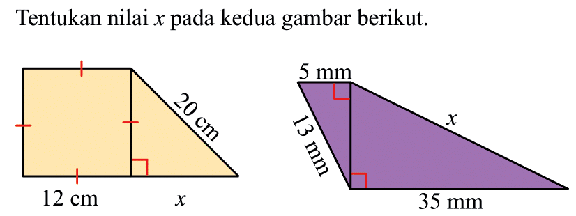 Detail Tentukan Nilai A Pada Gambar Berikut Nomer 52