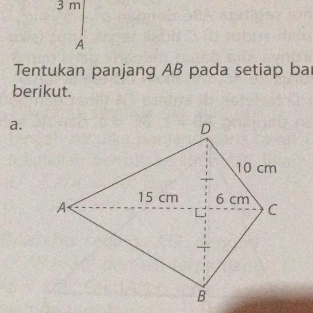 Detail Tentukan Panjang Ab Dari Gambar Berikut Nomer 18