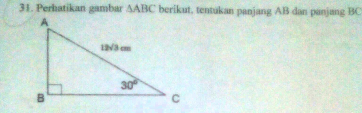 Detail Tentukan Panjang Ab Dari Gambar Berikut Nomer 51