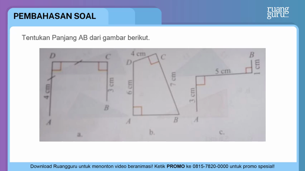 Detail Tentukan Panjang Ab Dari Gambar Berikut Nomer 57