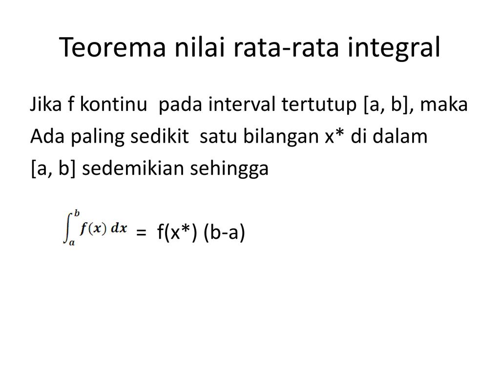 Detail Teorema Nilai Rata Rata Nomer 29
