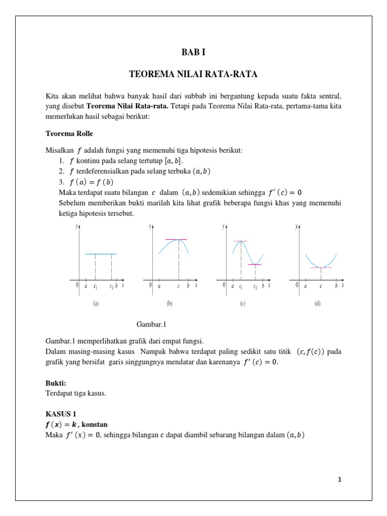 Detail Teorema Nilai Rata Rata Nomer 35