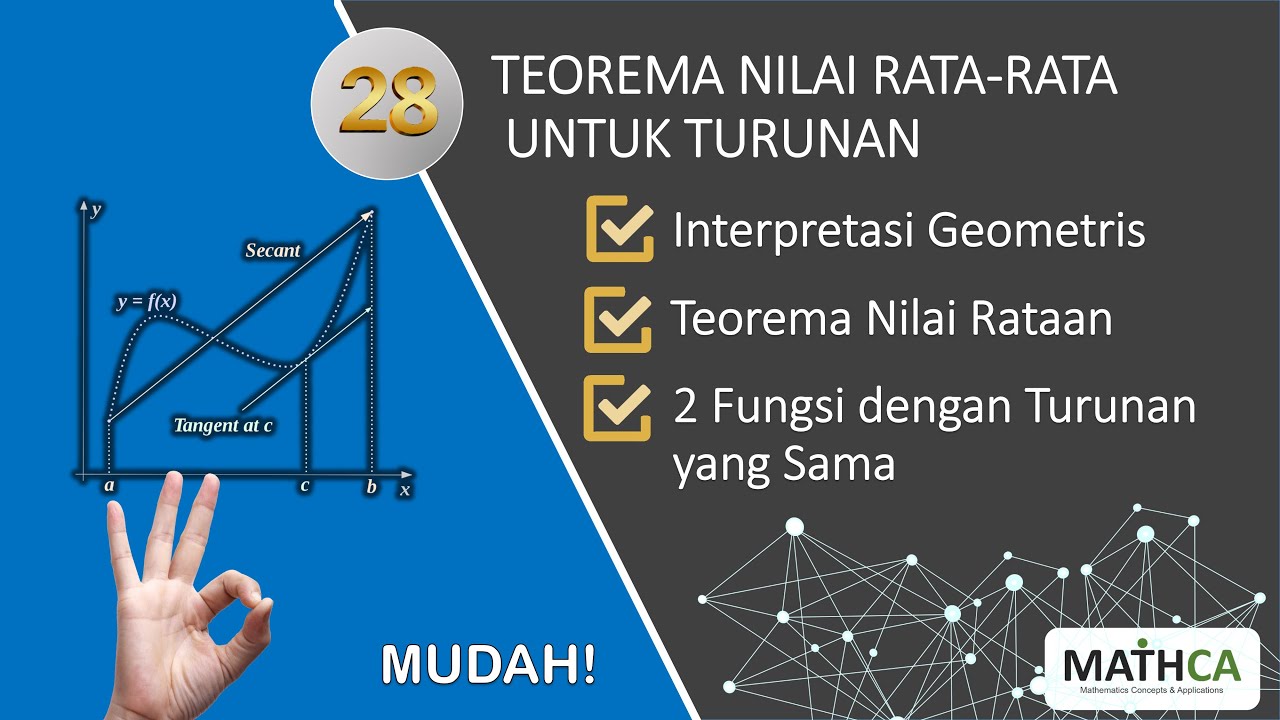 Detail Teorema Nilai Rata Rata Nomer 44