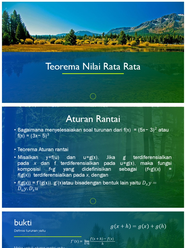 Detail Teorema Nilai Rata Rata Nomer 53