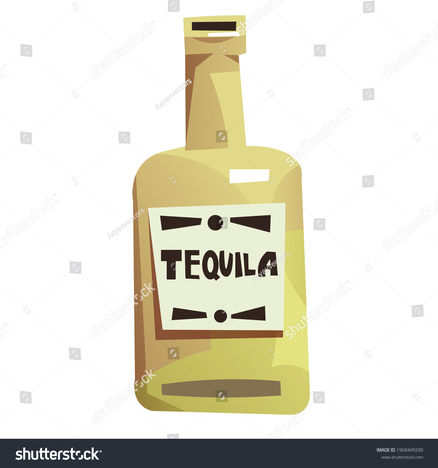Detail Tequila Bottle Clipart Nomer 23