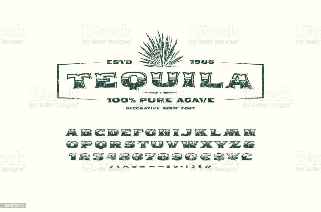 Detail Tequila Label Template Nomer 15