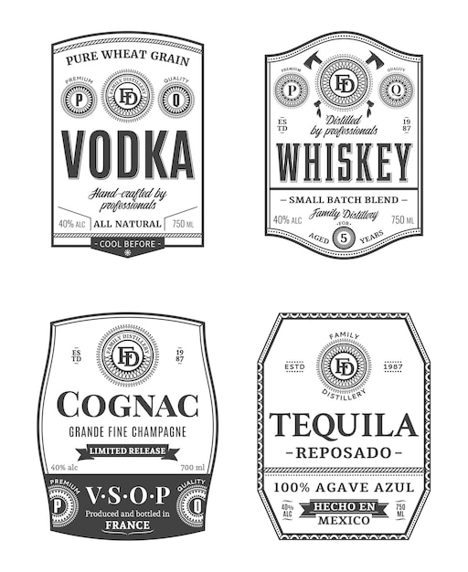 Detail Tequila Label Template Nomer 38