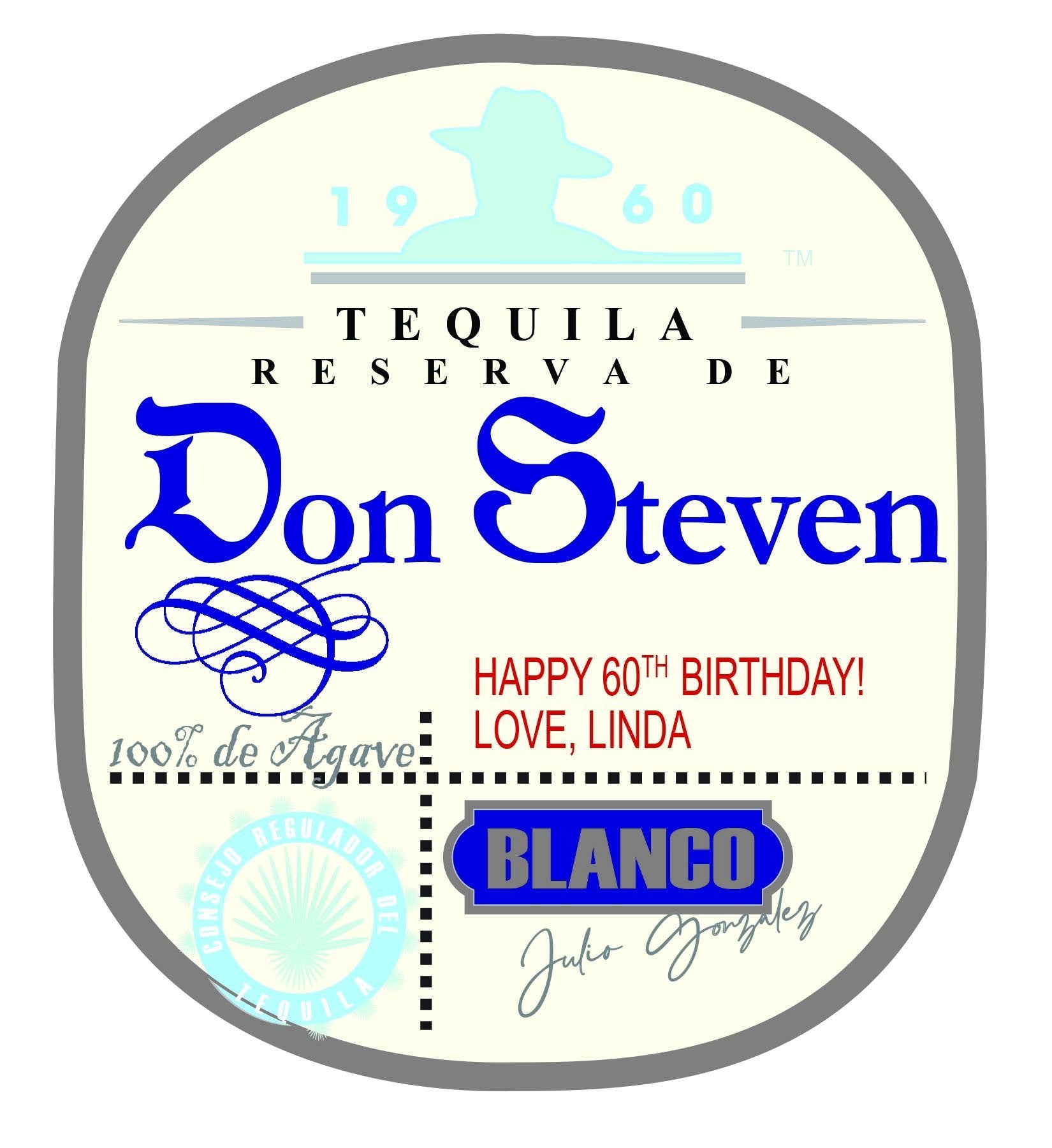 Detail Tequila Label Template Nomer 56