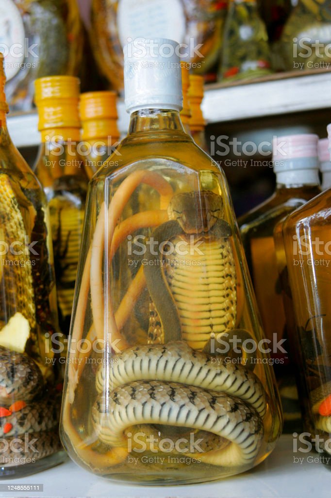 Detail Tequila With Cobra In Bottle Nomer 30