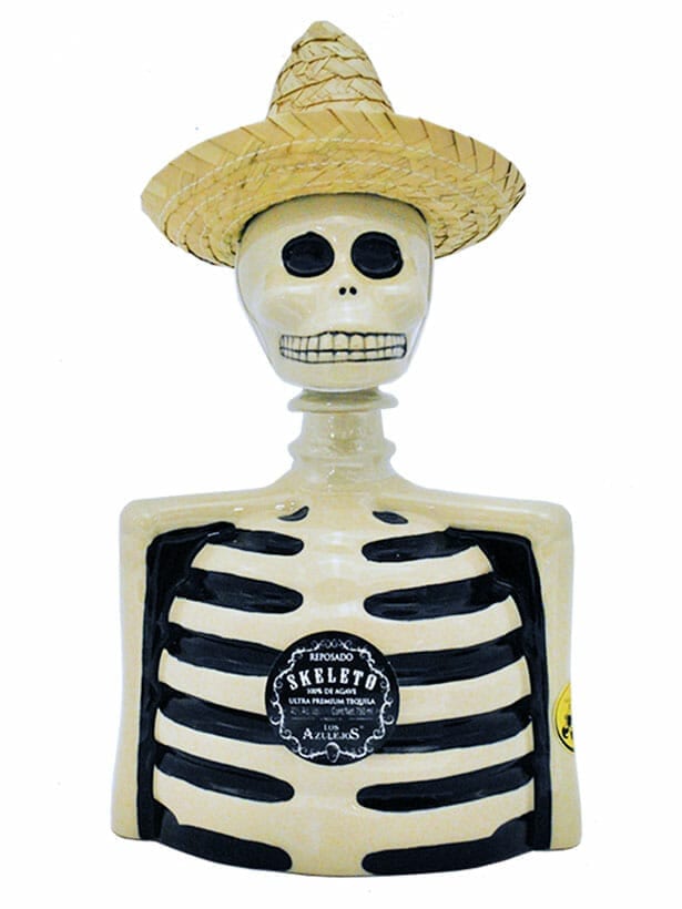 Tequila With Skeleton On Bottle - KibrisPDR