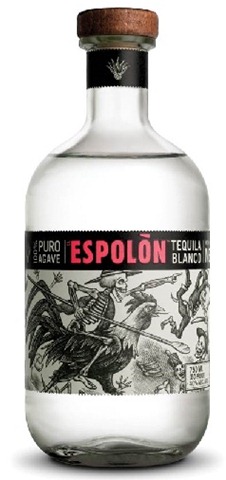 Detail Tequila With Skeleton On Bottle Nomer 3
