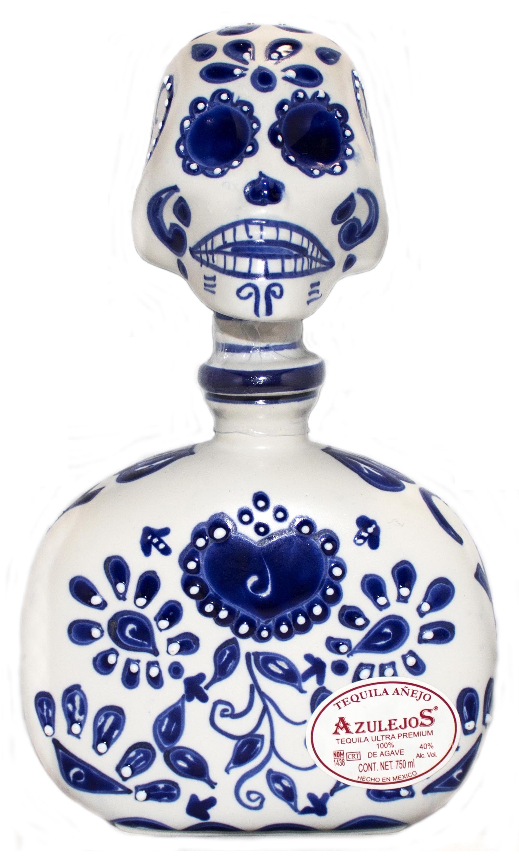 Detail Tequila With Skeleton On Bottle Nomer 18