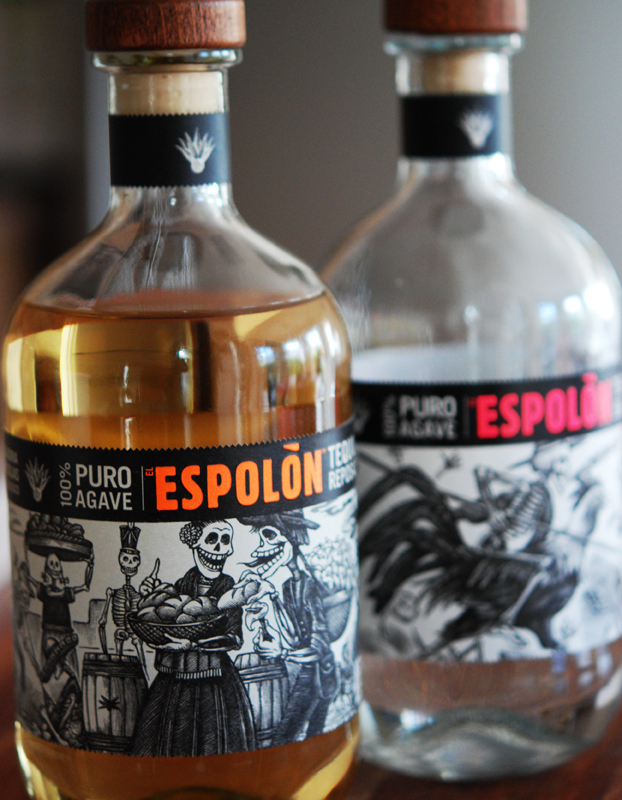 Detail Tequila With Skeleton On Bottle Nomer 35