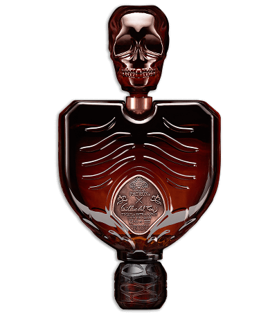 Detail Tequila With Skeleton On Bottle Nomer 39