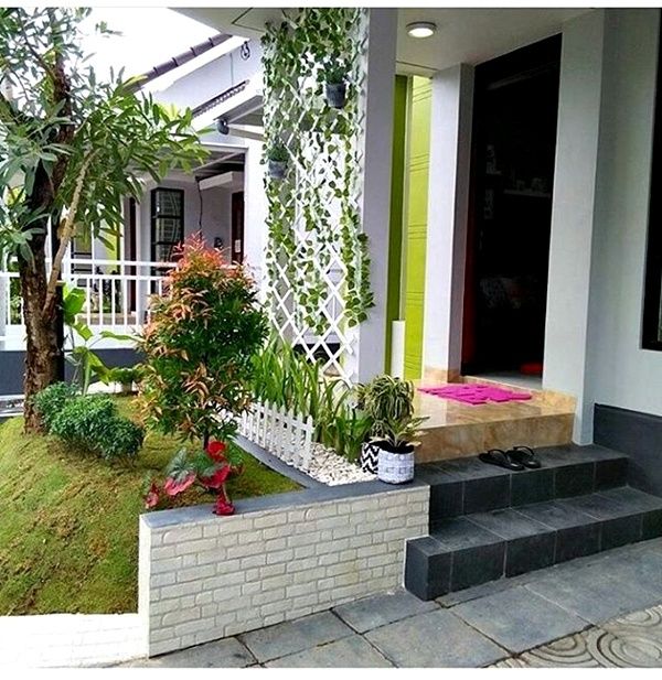 Detail Teras Rumah Asri Nomer 24