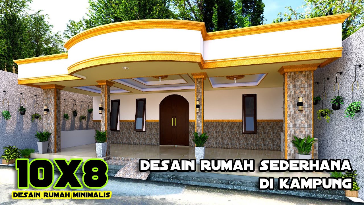 Detail Teras Rumah Kampung Nomer 12