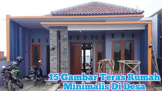 Detail Teras Rumah Kampung Nomer 44