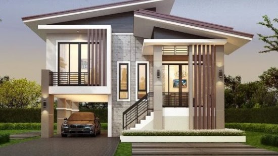 Detail Teras Rumah Lantai 2 Nomer 21