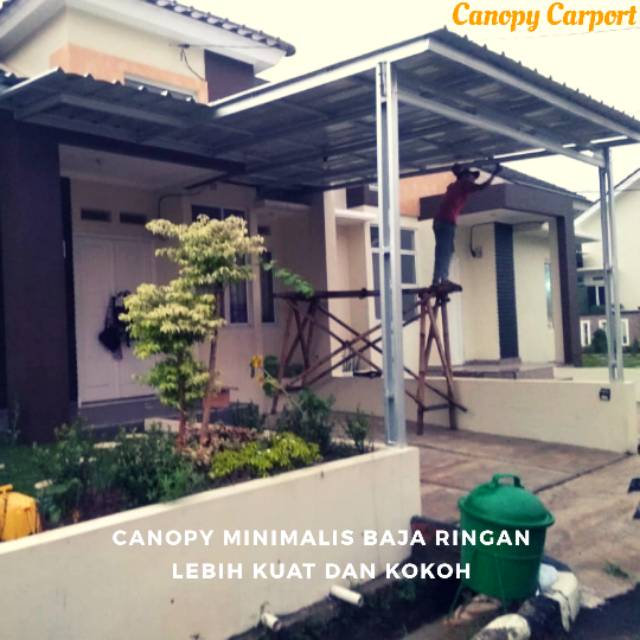 Detail Teras Rumah Minimalis Baja Ringan Nomer 49