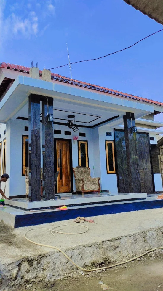 Detail Teras Rumah Modern Mewah Nomer 31