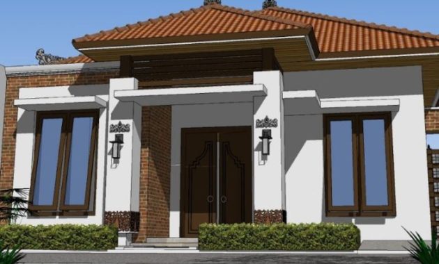 Detail Teras Rumah Panjang Nomer 42