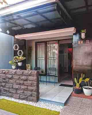 Detail Teras Rumah Unik Nomer 11