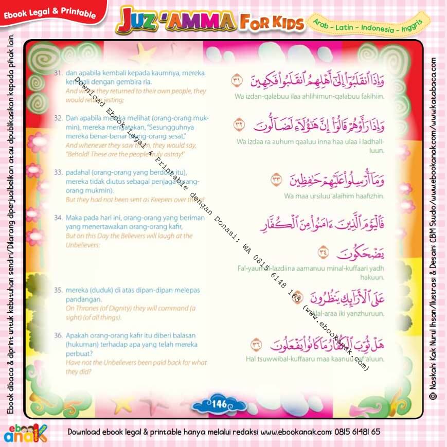 Detail Terjemahan Surat Al Muthaffifin Nomer 28