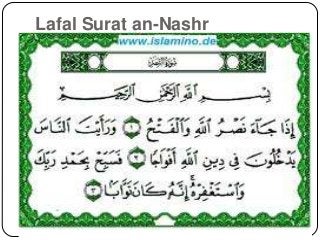 Detail Terjemahan Surat An Nashr Nomer 48