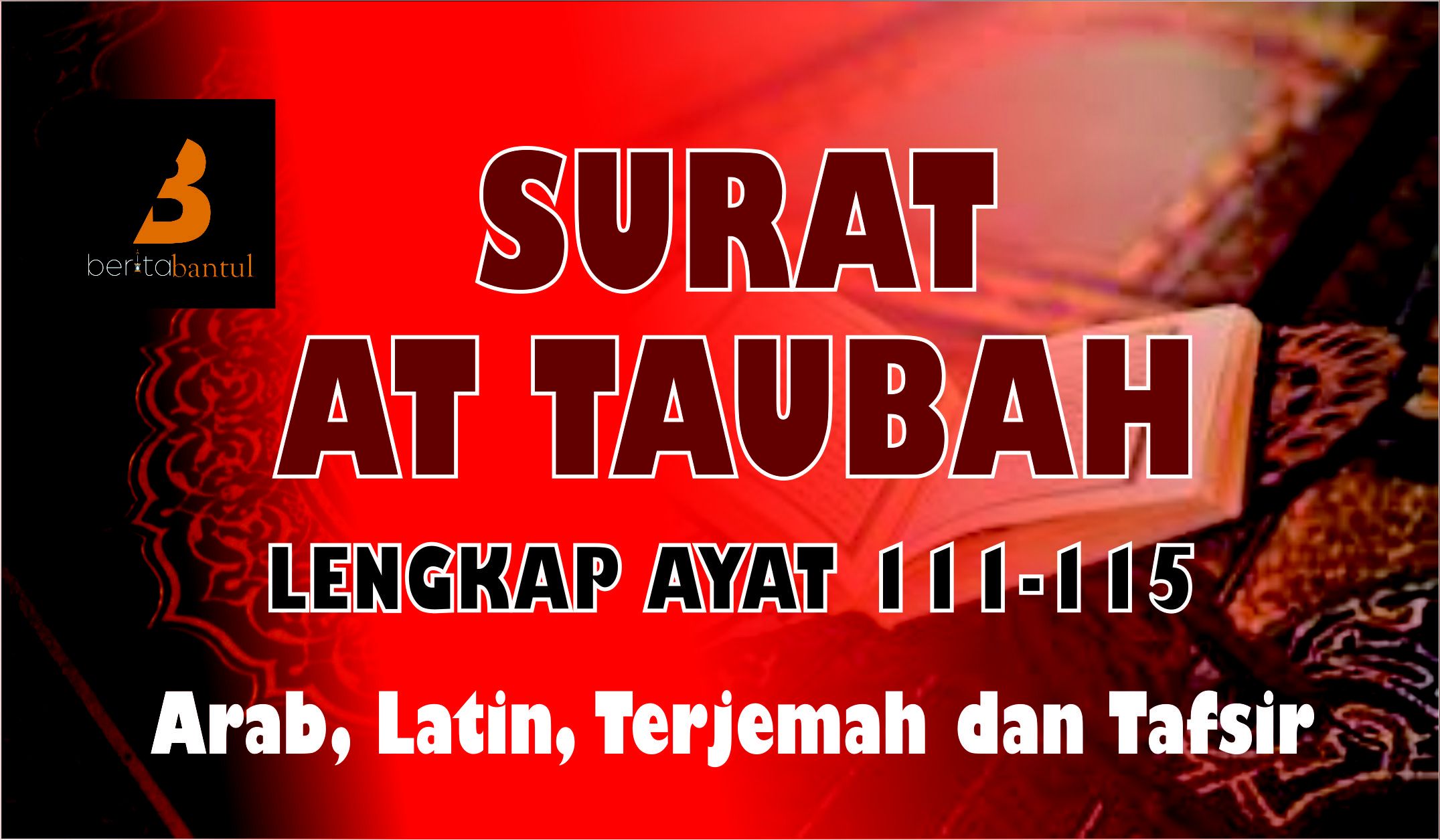 Detail Terjemahan Surat At Taubah Nomer 14