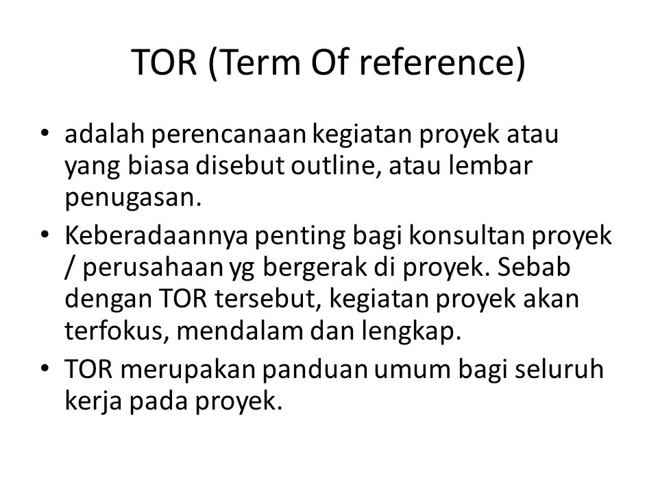 Detail Term Of Reference Contoh Nomer 34