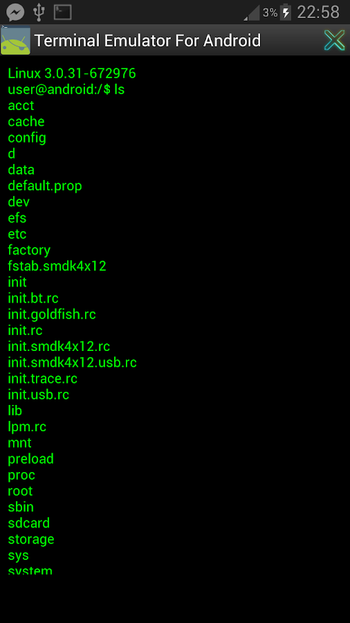 Detail Terminal Emulator Pro Nomer 32