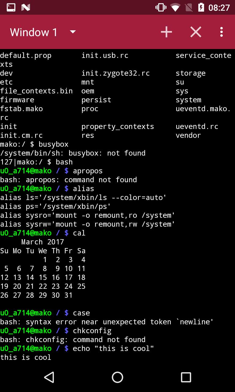 Detail Terminal Emulator Pro Nomer 9