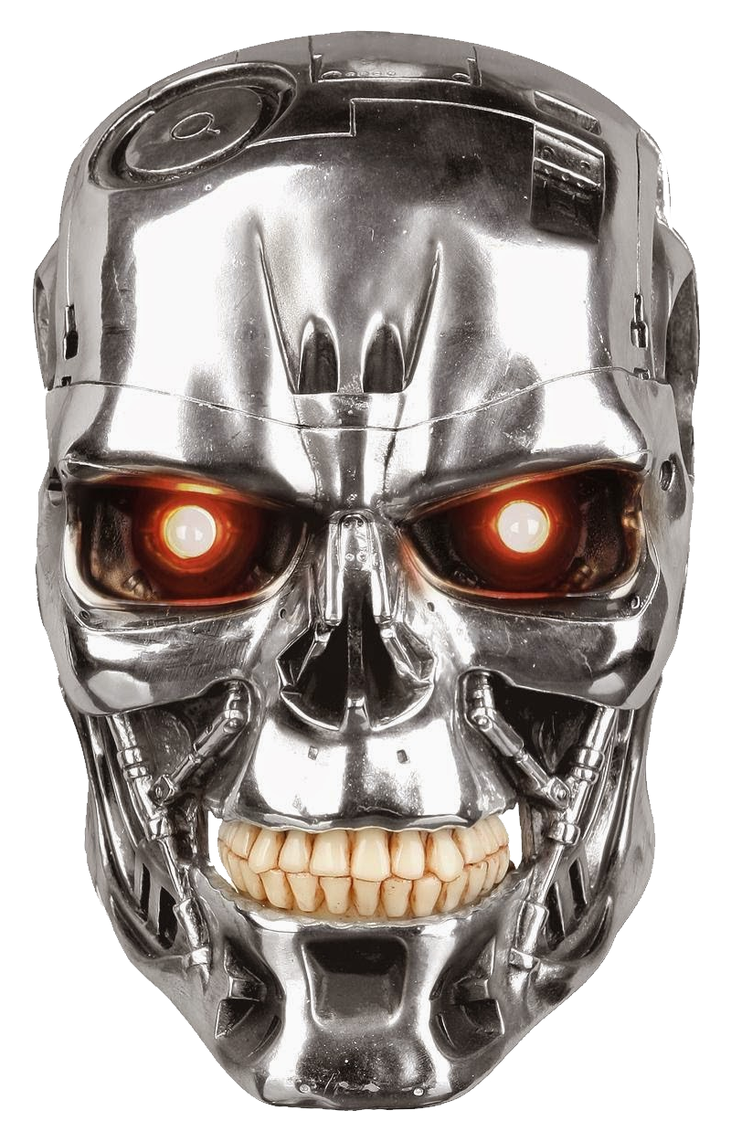 Terminator Skull Png - KibrisPDR