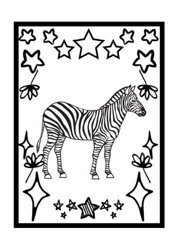 Tes Gambar Zebra - KibrisPDR